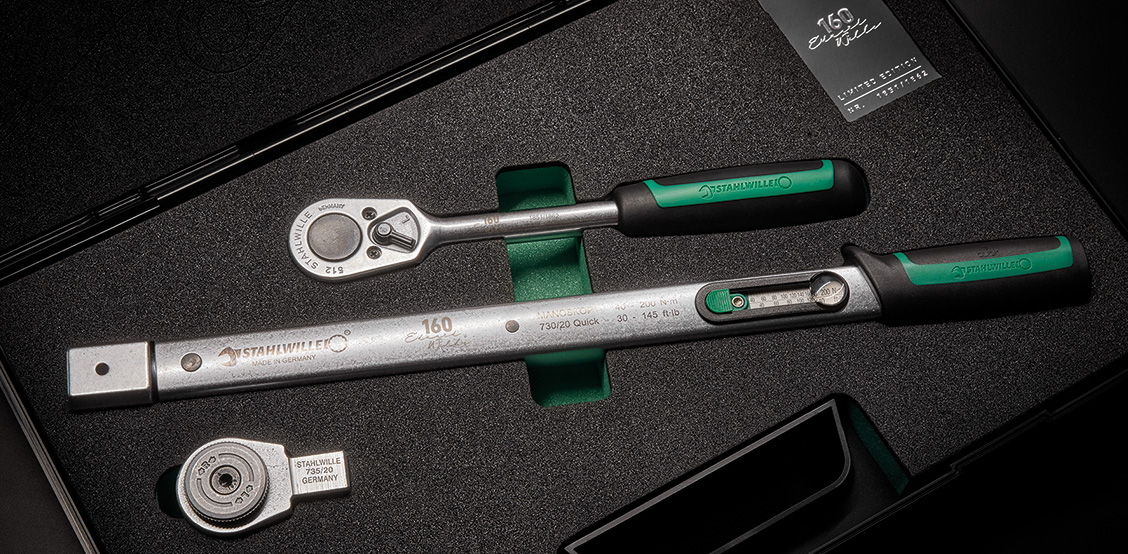 Limited edition "160 years of STAHLWILLE" tool set