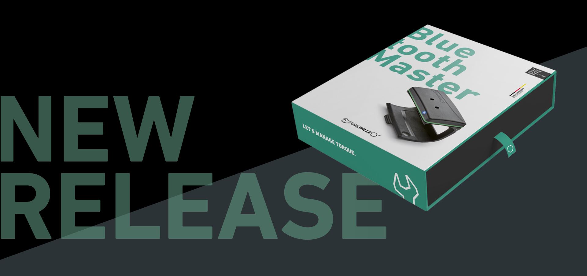 BluetoothMaster software packaging and lettering “New release”