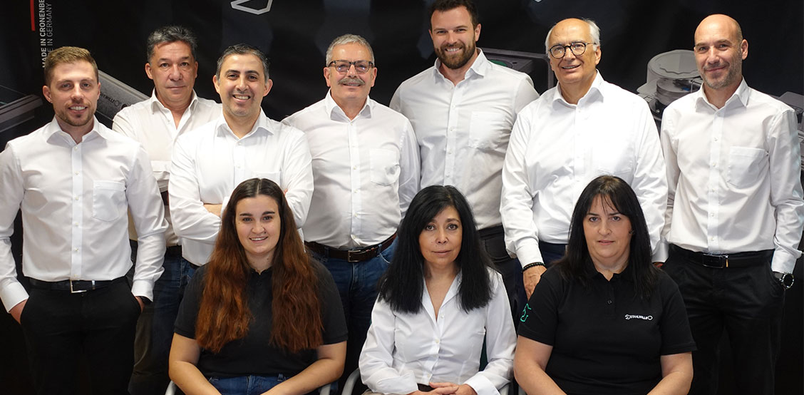 Foto del equipo de la sucursal de STAHLWILLE en España
